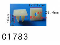 Клипсы C1783 удержатель бампера HYUNDAI, KIA (1491005000, 14910-05000, 14628) ( уп. 100 шт.)