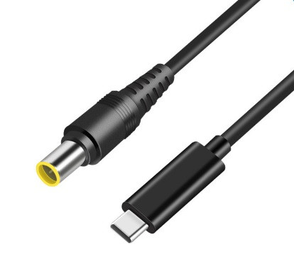 USB Type-C 65W кабель живлення DC 7.9×5.6 Lenovo для заряджання ноутбука від повербанка USB