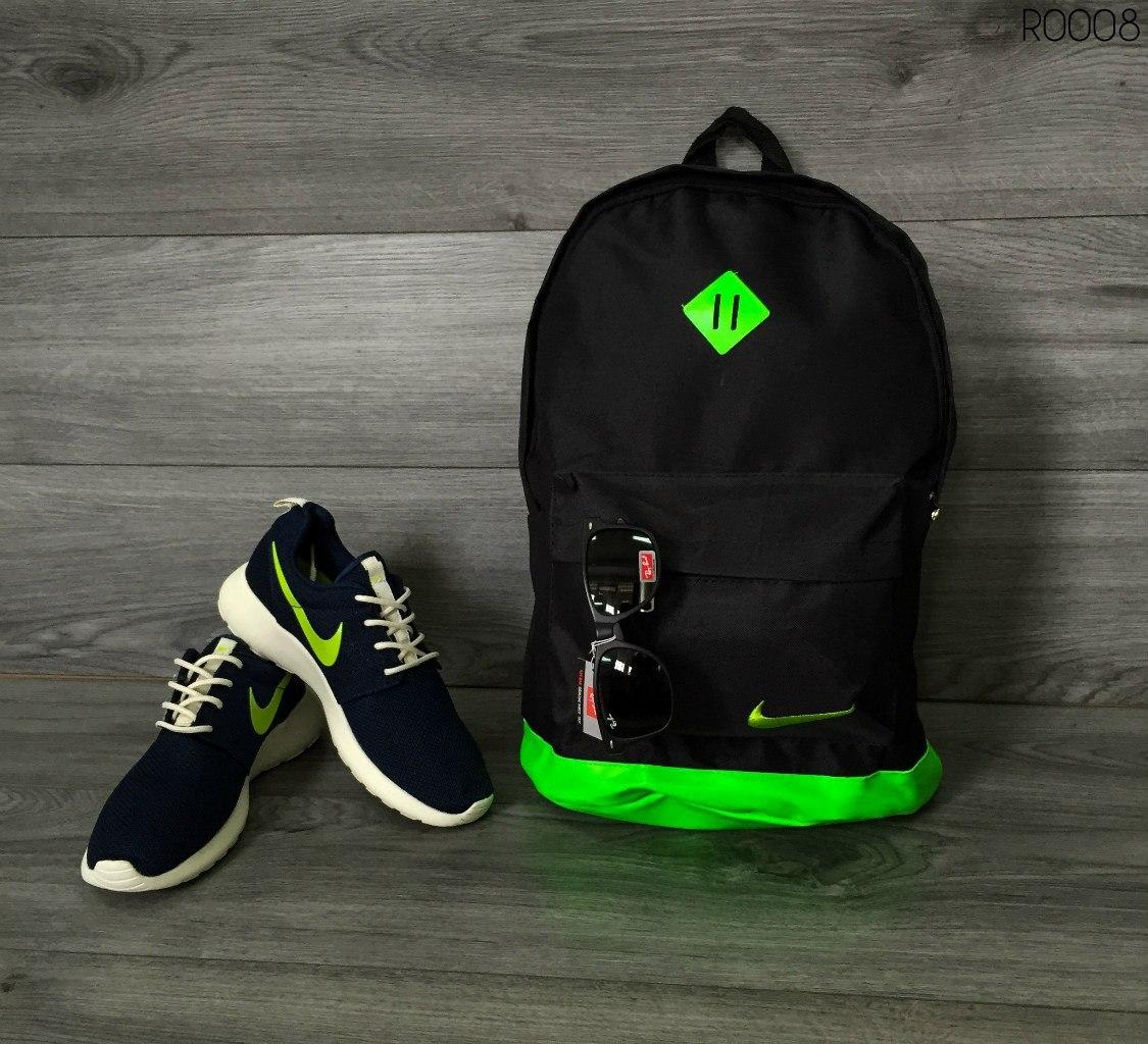 Рюкзак Nike міський спортивний чоловічий жіночий портфель найк салатовий