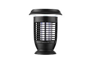 Ліхтар антимоскітний Ardesto 5 Вт авт.робота 14 год 6000-6500К сонячна батарея акумулятор 2000 мА•год USB-C > USB-A чорний