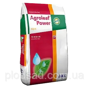 Добриво Agroleaf Power High K 15-10-31+МЕ+DPI+M77 15 кг