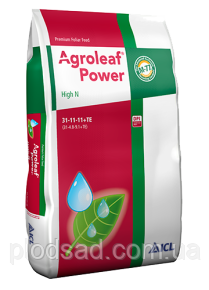 Удобрение Agroleaf Power High N 31-11-11+TE 15 кг
