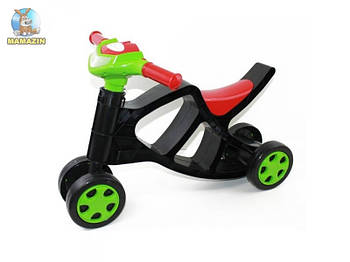 Мінібайк дитячий, чорно-зелений 0136/01 G-Rich