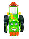 Весела радіокерована дитяча іграшка Танцюючий Крейзі трактор Crazy Jumping Car на пульті Зелений 2102-A, фото 4