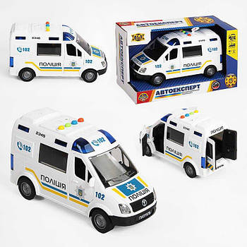 Машина "Поліція" "Авто Експерт", українське озвучення 69609 G-Rich