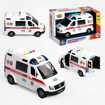 Машина "Швидка допомога" "Авто Експерт", українське озвучення 89091 G-Rich