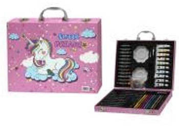 Набір для творчості 68 предметів "Единороги" рожеві 13545 G-Rich