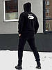 Спортивний костюм чоловічий тринитка на флісі теплий стильний костюм худі та штани на хлопця підлітка осінь-зима, фото 7