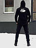 Спортивний костюм чоловічий тринитка на флісі теплий стильний костюм худі та штани на хлопця підлітка осінь-зима, фото 8