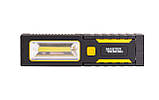 Ліхтар магнітний з підвісом MASTERTOOL 220х54х28 мм 4xLED+COB LED 3xAAA ABS 94-0808, фото 7