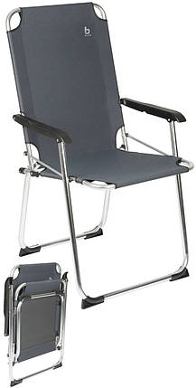 Розкладне туристичне крісло Bo-Camp Copa Rio Comfort XXL (Graphite), фото 1