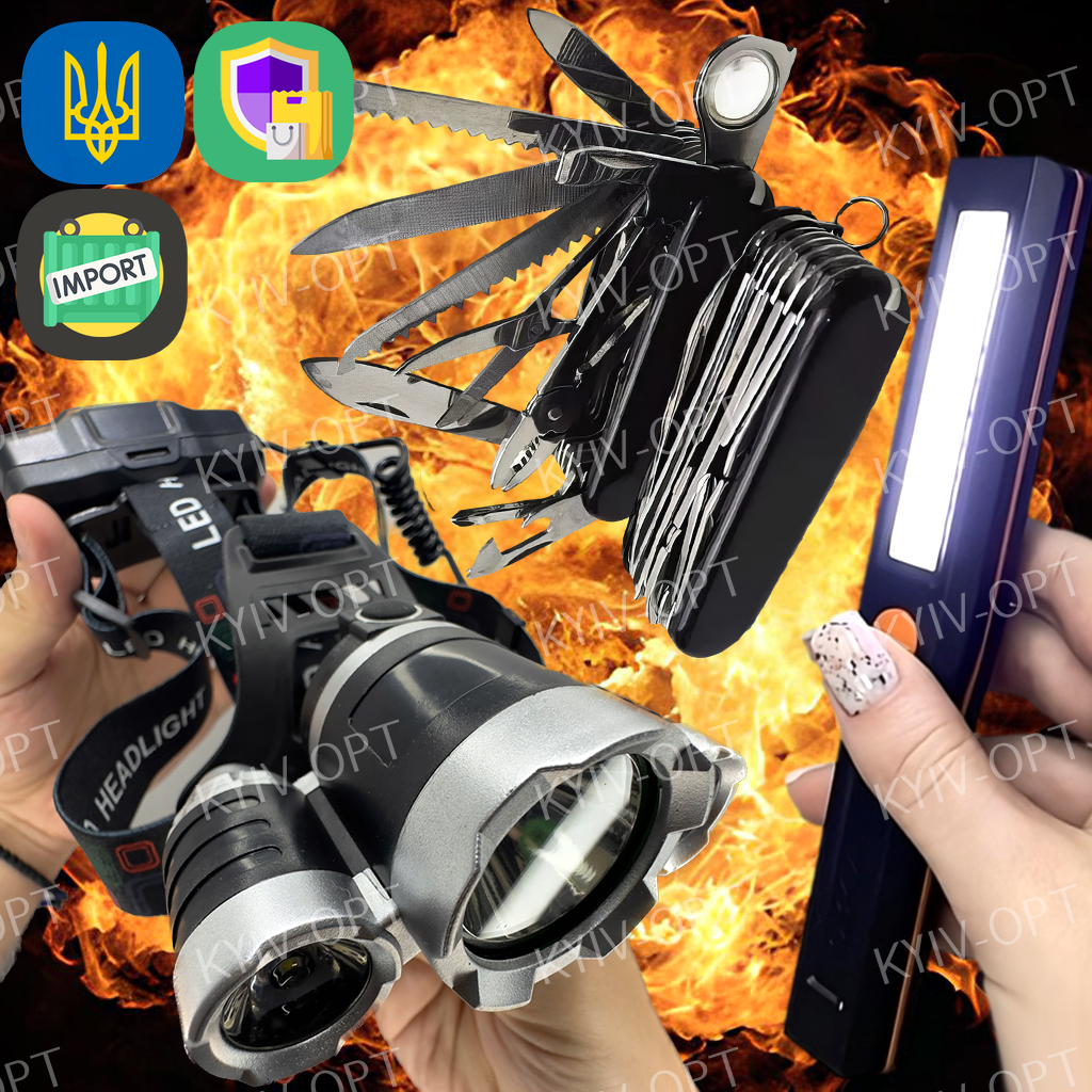 Фонарик аккумуляторный Фонарик для рыбалки Фонарик Фонарь налобный ...