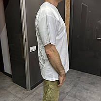 Футболка чоловіча оверсайз "Cultus Gladio", р. XL, бавовна 100%, непомітність зброї, закріпленої на поясі, фото 4