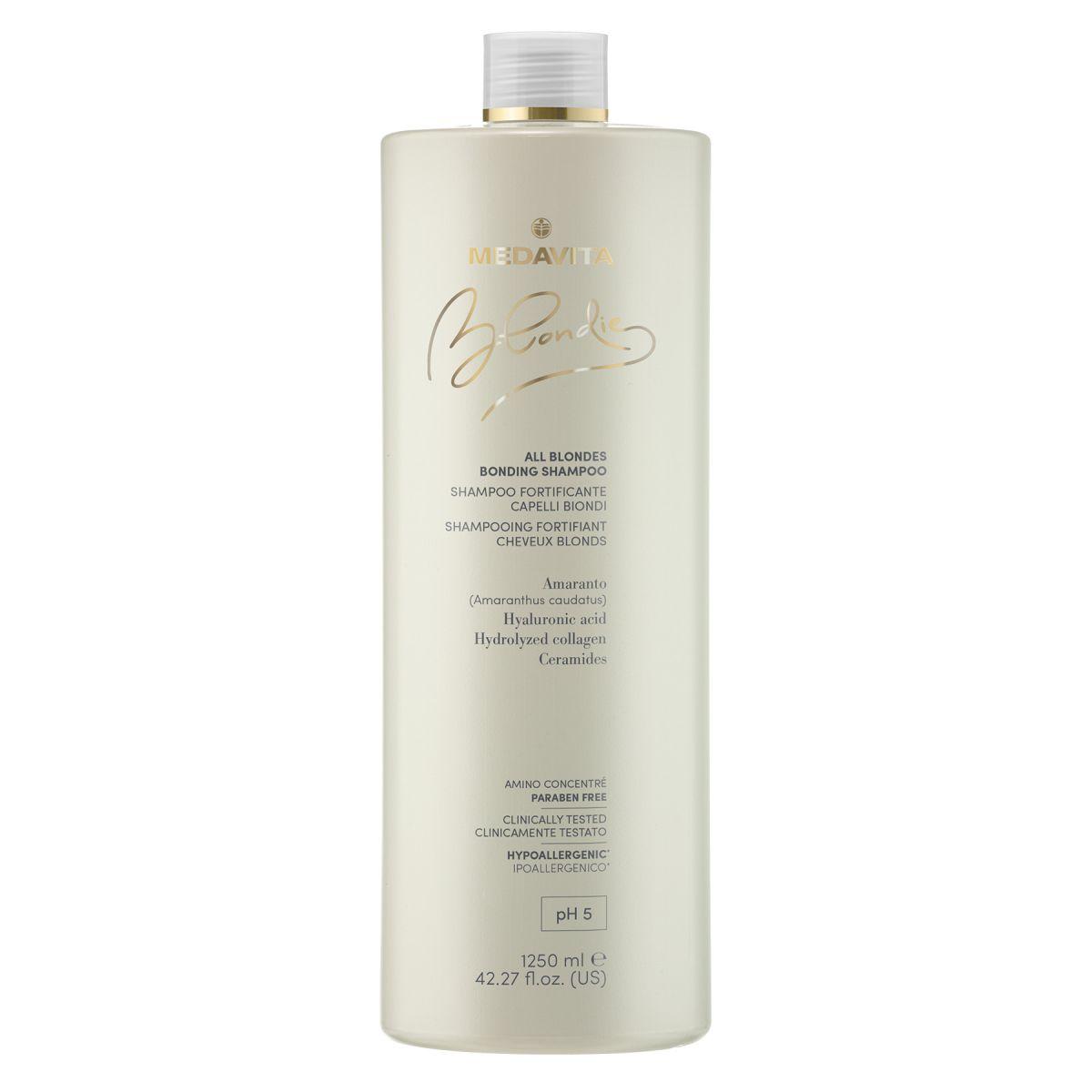 Зміцнювальний шампунь для всіх відтінків блонду Medavita BLONDIE All Blondes Bonding Shampoo