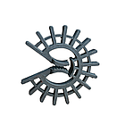 Фіксатор зірочка 25/30 для арматури з пластику, упаковка 100 шт, фото 3