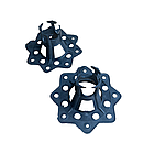 Фіксатор настил 30-40 полегшений для арматури, упаковка 200шт, фіксатор піраміда 30/40, фото 4