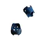 Фіксатор універсальний 20х25х30 для арматури упаковка 100шт, фіксатор cтійка для арматури 20х25х30, фото 5