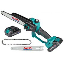 Ланцюгова пила акумуляторна ALFA ALCMCS8-21V, шина 200 мм, фото 3