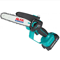 Ланцюгова пила акумуляторна ALFA ALCMCS8-21V, шина 200 мм, фото 2