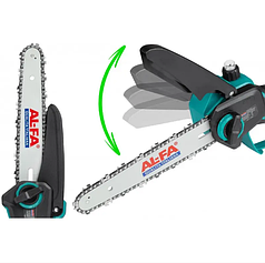 Ланцюгова пила акумуляторна ALFA ALCMCS8-21V, шина 200 мм