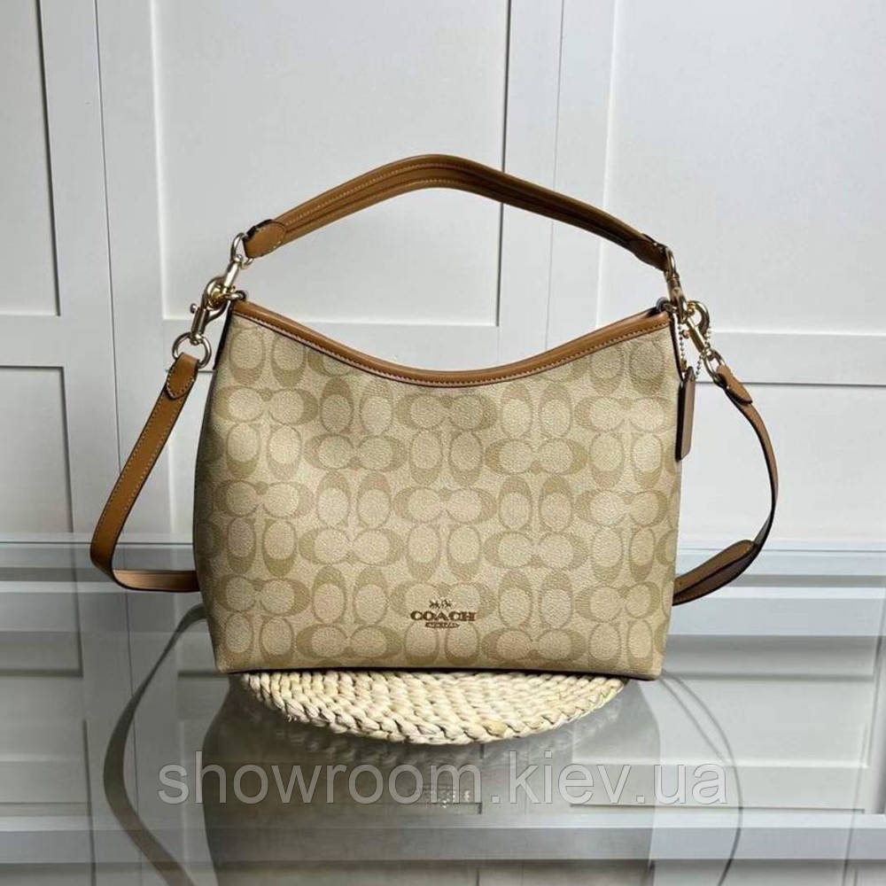 Жіноча сумочка на плече Coach Laurela коричнева