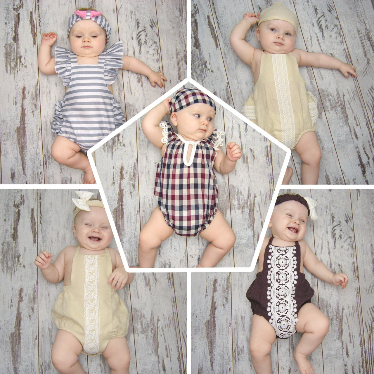 Літній нарядний святковий ромпер боді з повязкою для новонародженої дівчинки 6091