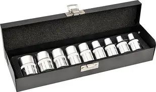 Набір головок торцевих YATO TORX Е10-Е24 квадрат 1/2 9 штук