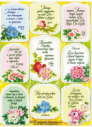 Наклейка листова "Настанова Писанням"