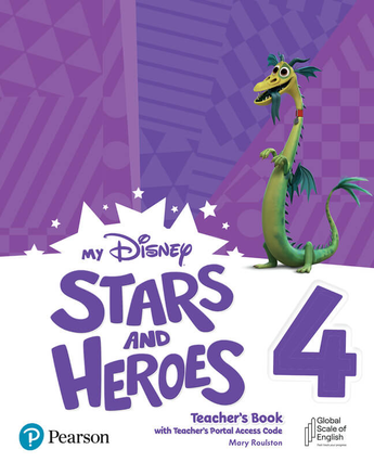 Книга для вчителя My Disney Stars and Heroes 4 Teacher's Book+Teacher's Portal Access Code
