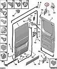 Петля задньої двері верхня Fiat Ducato 250, Peugeot Boxer 3, Citroen Jumper 3 (2006-2014), 1373901080, 8717A7, фото 3