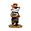 Hamster Combat Lord 3D фігурка фотополімерний друк 96 мм Розфарбований, фото 4