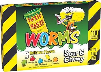 Жувальні цукерки Toxic Waste Gummy Worms 85г