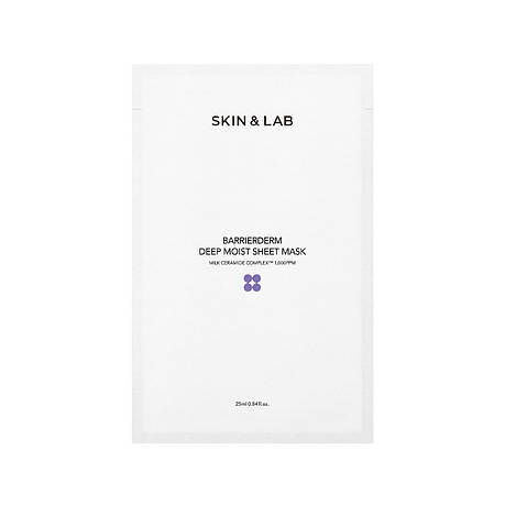 Зволожувальна тканинна маска SKIN&LAB Barrierderm Deep Moisture Sheet Mask 25 мл (932757), фото 1