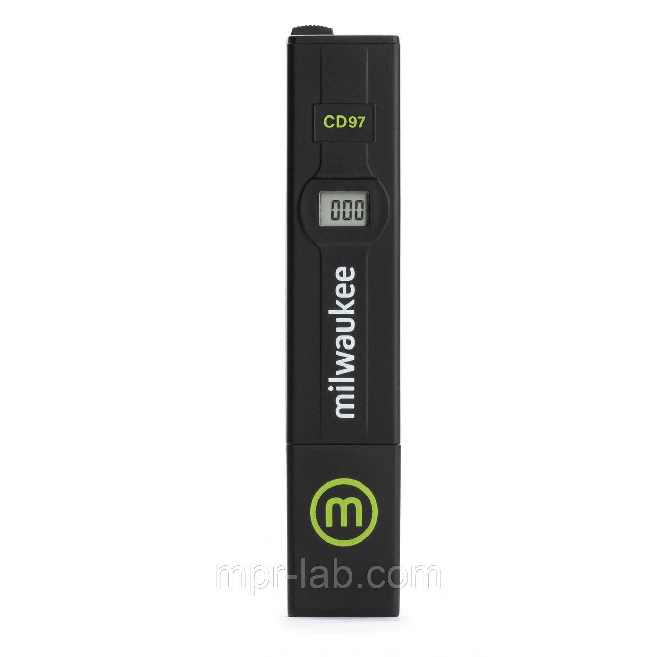 Кондуктометр TDS-метр Milwaukee CD97 0 - 990 ppm, АТС, ручна каліб., Угорщина