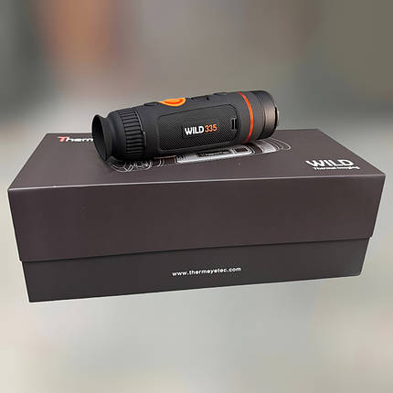 Тепловізійний монокуляр ThermTec Wild 335, 35 мм, 384х288, NETD≤18mk, Wi-Fi, 50 Гц, AMOLED, AI-режим, фото 1