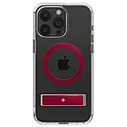Чохол Caseology Capella Mag Kickstand Clear Red для iPhone 15 Pro Max ACS07088, фото 10