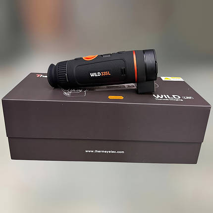 Тепловізійний монокуляр ThermTec Wild 335L LRF, 35 мм, 384х288, NETD≤18mk, Wi-Fi, 50 Гц, AMOLED, AI-режим, фото 1