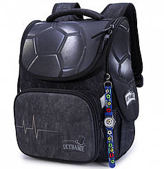 Рюкзак ранець портфель шкільний ортопедичний каркасний для хлопчика в 1-4 клас футбол SkyName 2104
