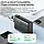 Блок живлення (зарядний пристрій) Toocki GaN 100W (3 Type-C + 1 USB) Black/White NEW, фото 6