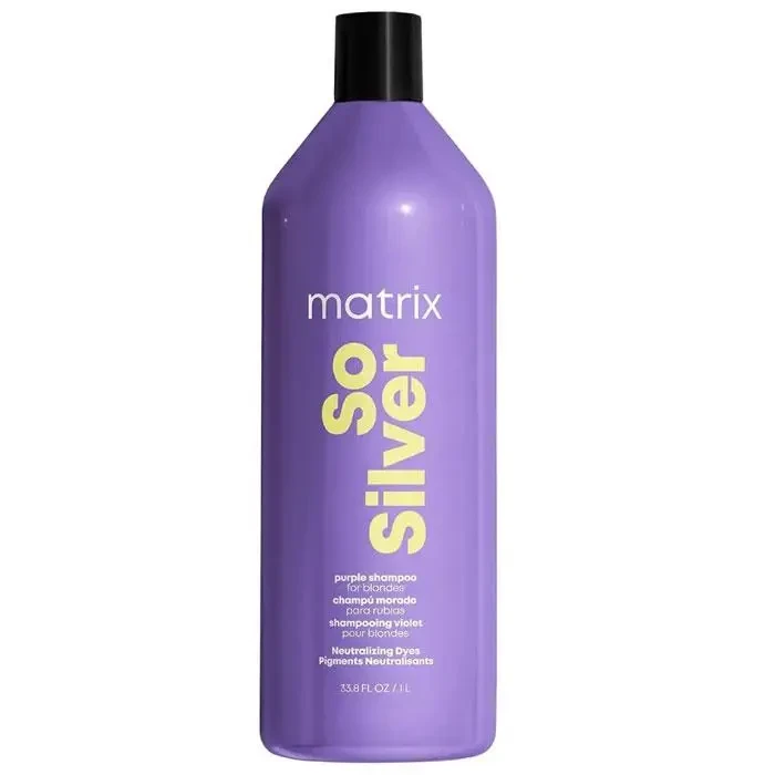 Відтінковий шампунь для світлого та сивого волосся Matrix Total Resils So Silver Shampoo 1000 мл, фото 1