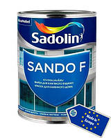 Краска для фасада Sadolin SANDO F (Сандо Ф) 1л Тонированная в приглушенный фиолетовый цвет Z1.08.16