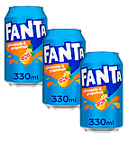 Газований напій Fanta Pineapple Grapefruit 330мл, фото 3