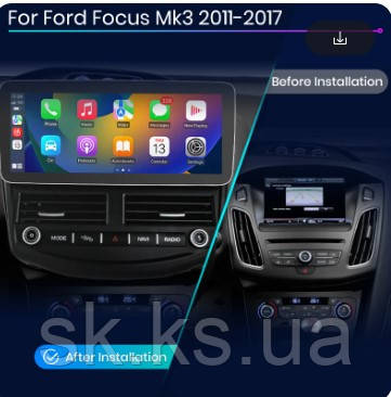 Junsun 4G Android магнітола для Ford Focus MK3 2011 2012 2013 2014-2017