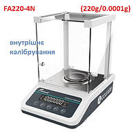 Ваги аналітичні FA220-4N (220г/0,0001г, внутрішнє калібрування) JOANLAB