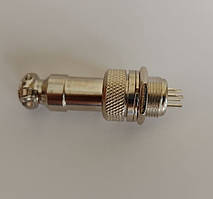 Роз'єм циліндричний GX12 4P (пара — тато +ма) 4pin