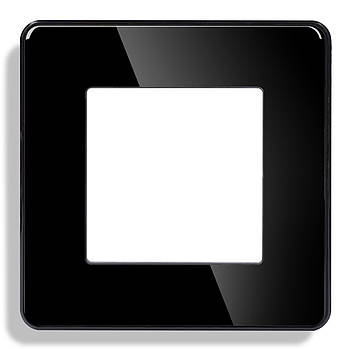 Скляна рамка 1DAL | 1 постова, Чорний (G86.1F-2.5D.BL)