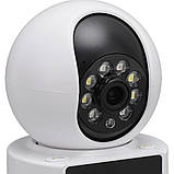 Поворотна відеоняня WiFi з двостороннім зв'язком та екраном Внутрішня камера відеоспостереження вдома, фото 10