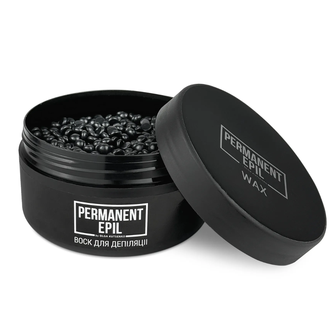 Віск для корекції брів в гранулах Epil Wax | Permanent LASH&BROW | Чорний | 250g