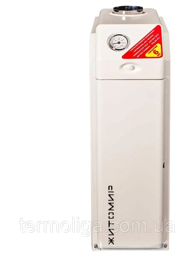 Котел Газовий Житомир-3 КС-Г-007СН Димохідний двоконтурний, фото 1