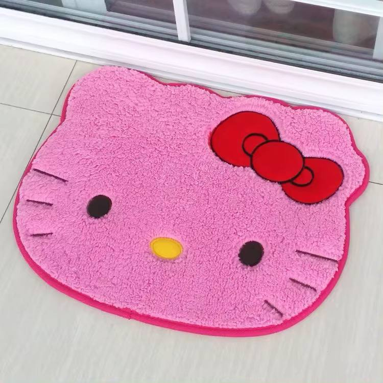 Милий килимок hello kitty для декору кімнати Sanrio килимок